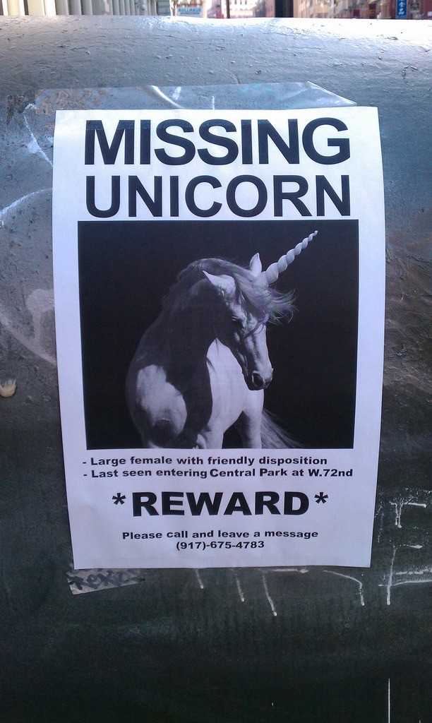 Generation Y is not MIA like this unicorn
