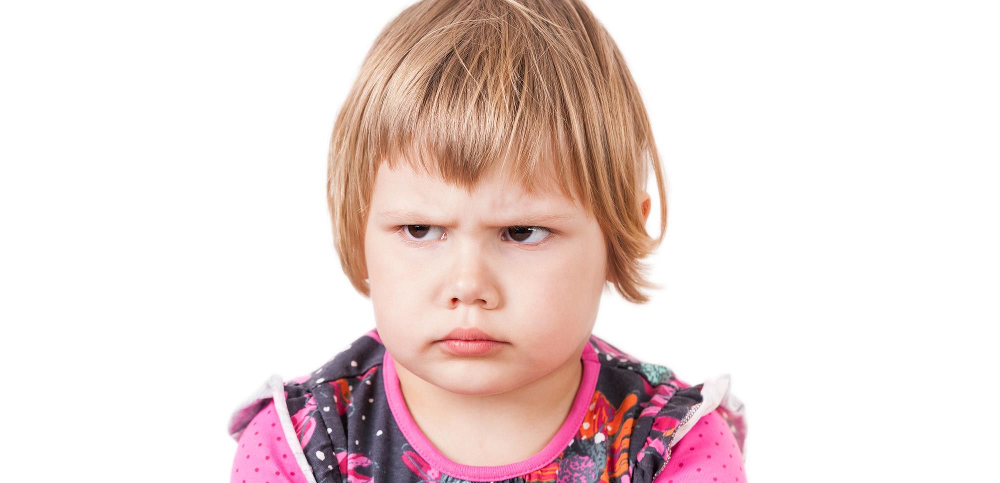 this little girl clearly has a bad attitude
